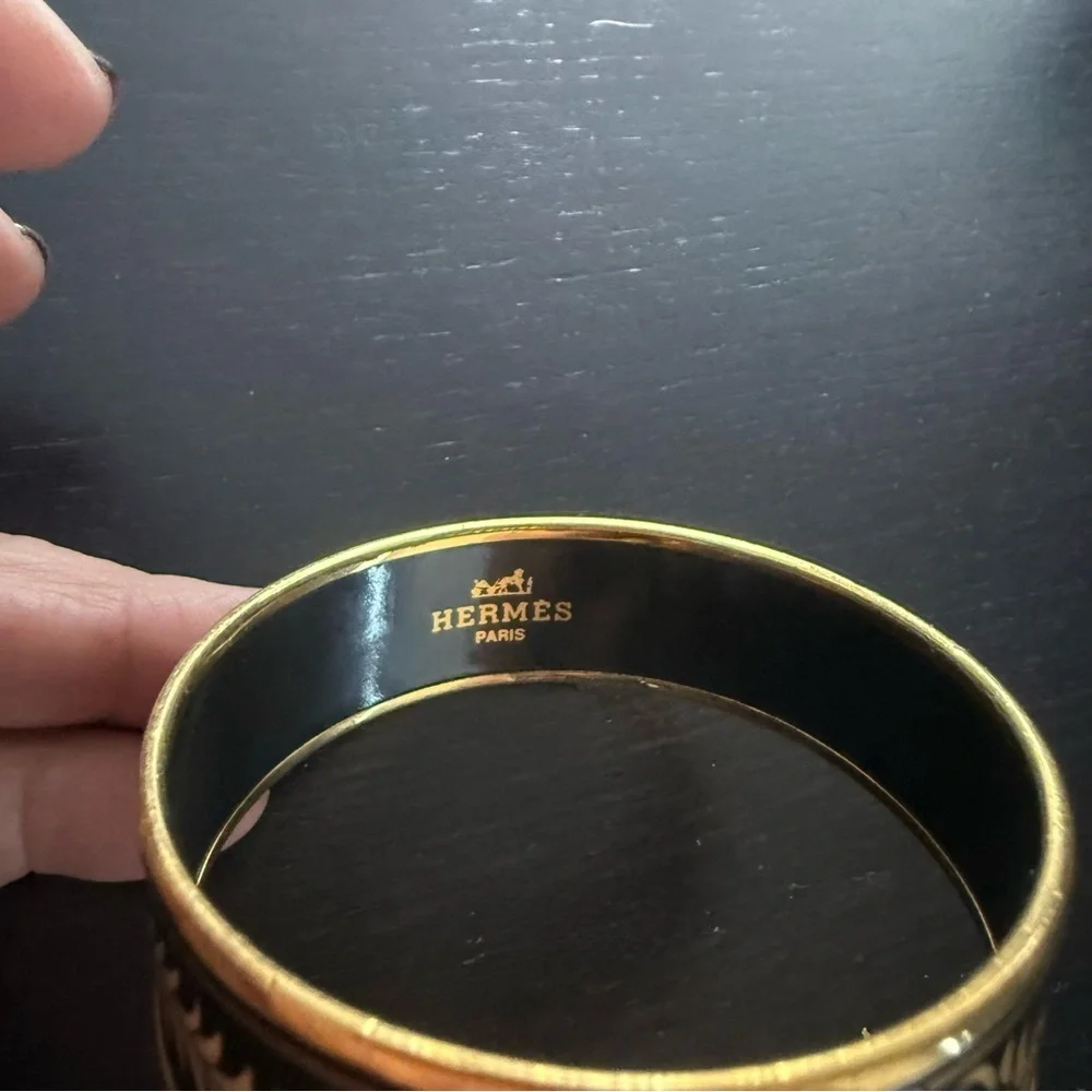 Hermès woman Bracelet Authentic Tiger Vintage